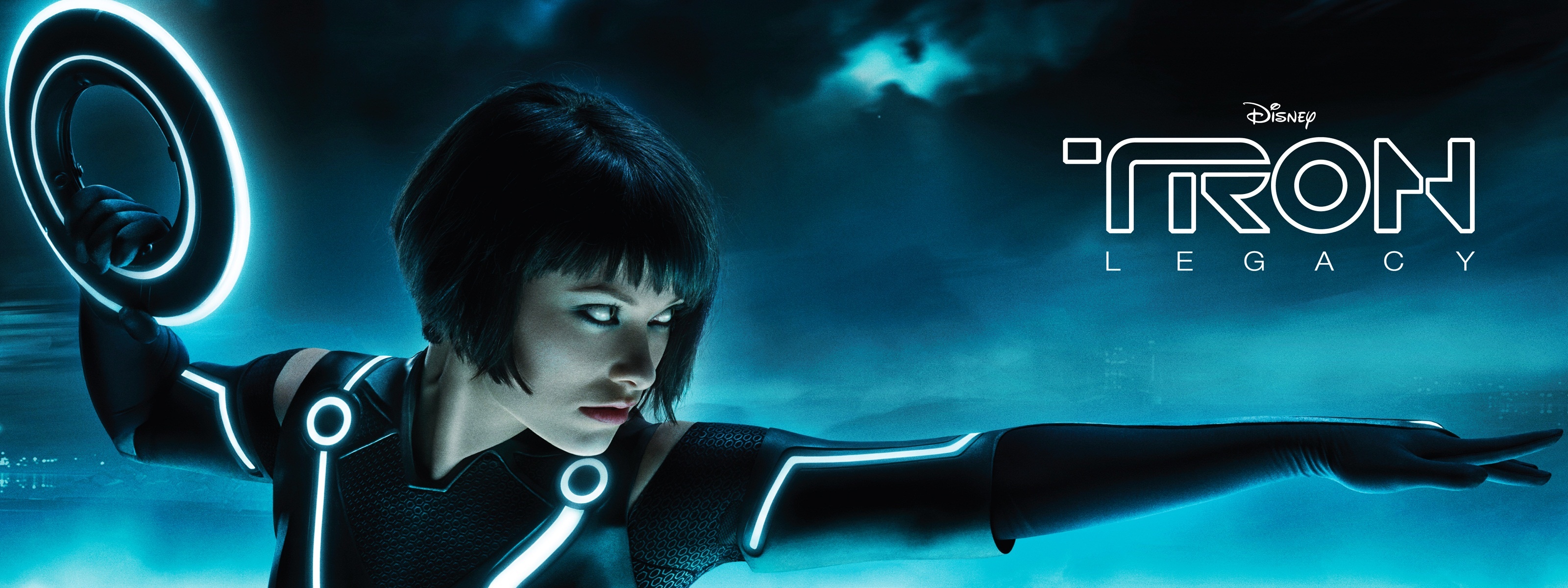 Olivia Wilde Tron Legacy Multi Monitor Wallpapers HD Wallpapers 3200x1200