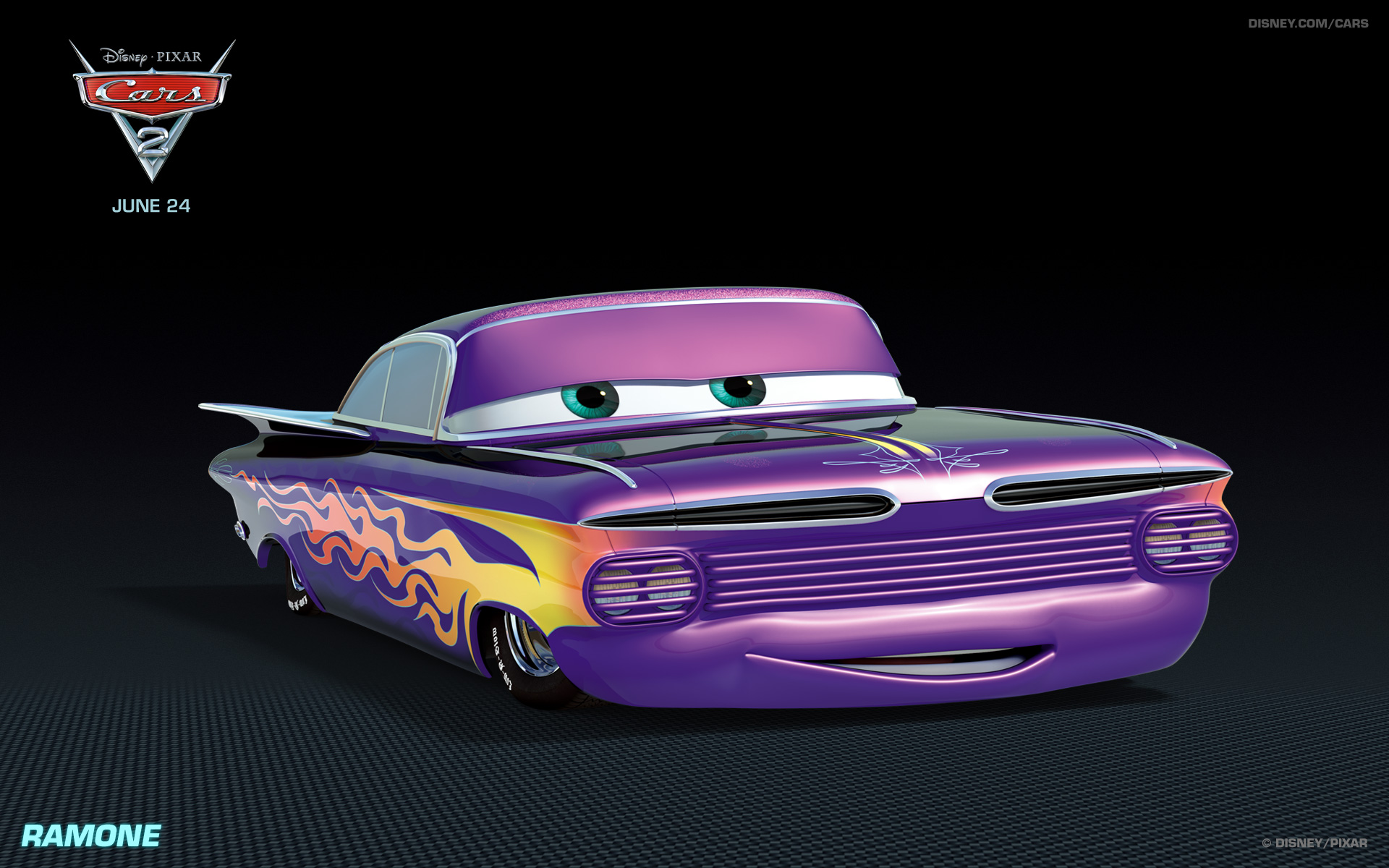 desktop ramone wallpaper background cars disneys custom car