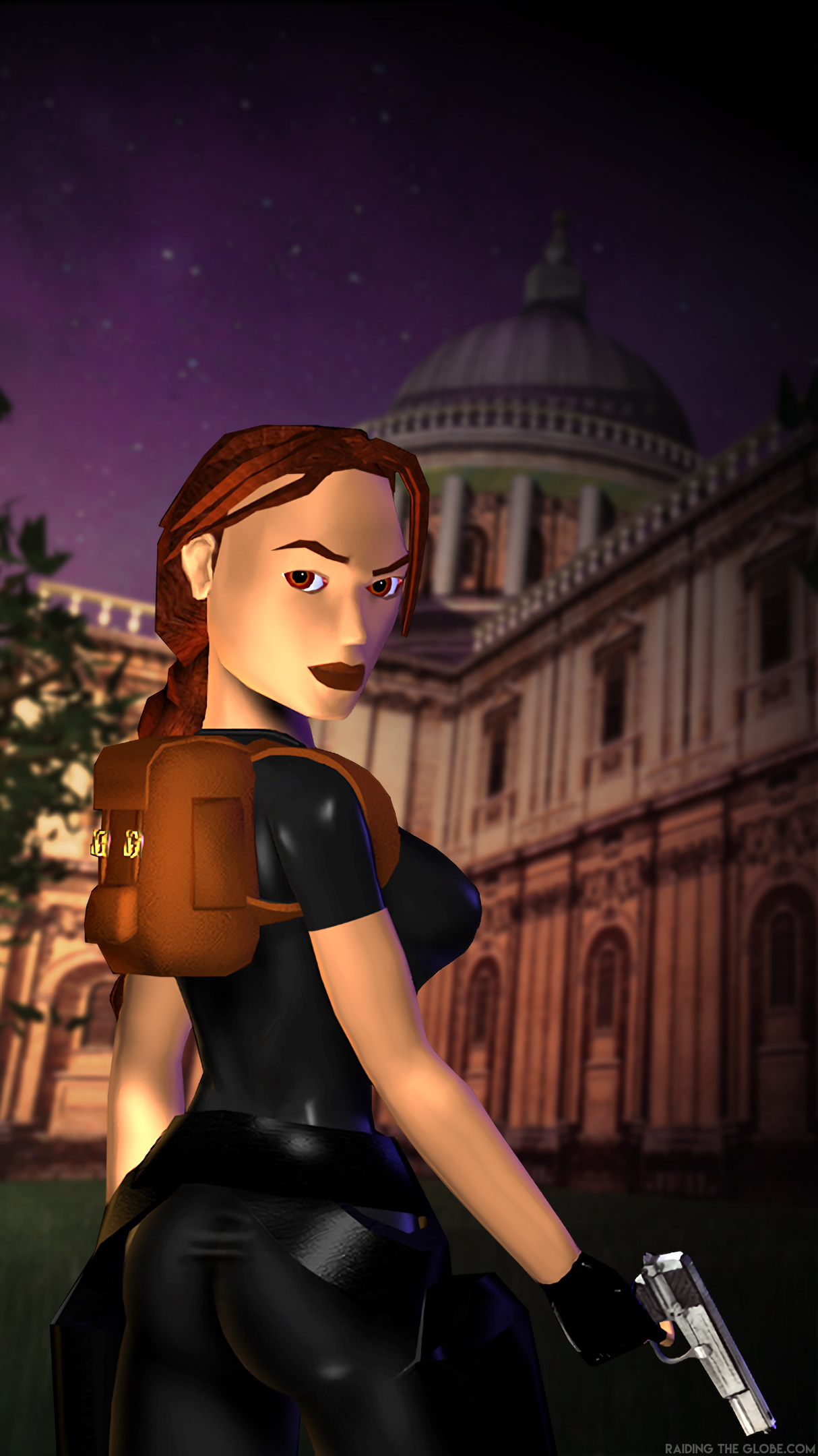 Classic Tomb Raider Mobile Wallpaper