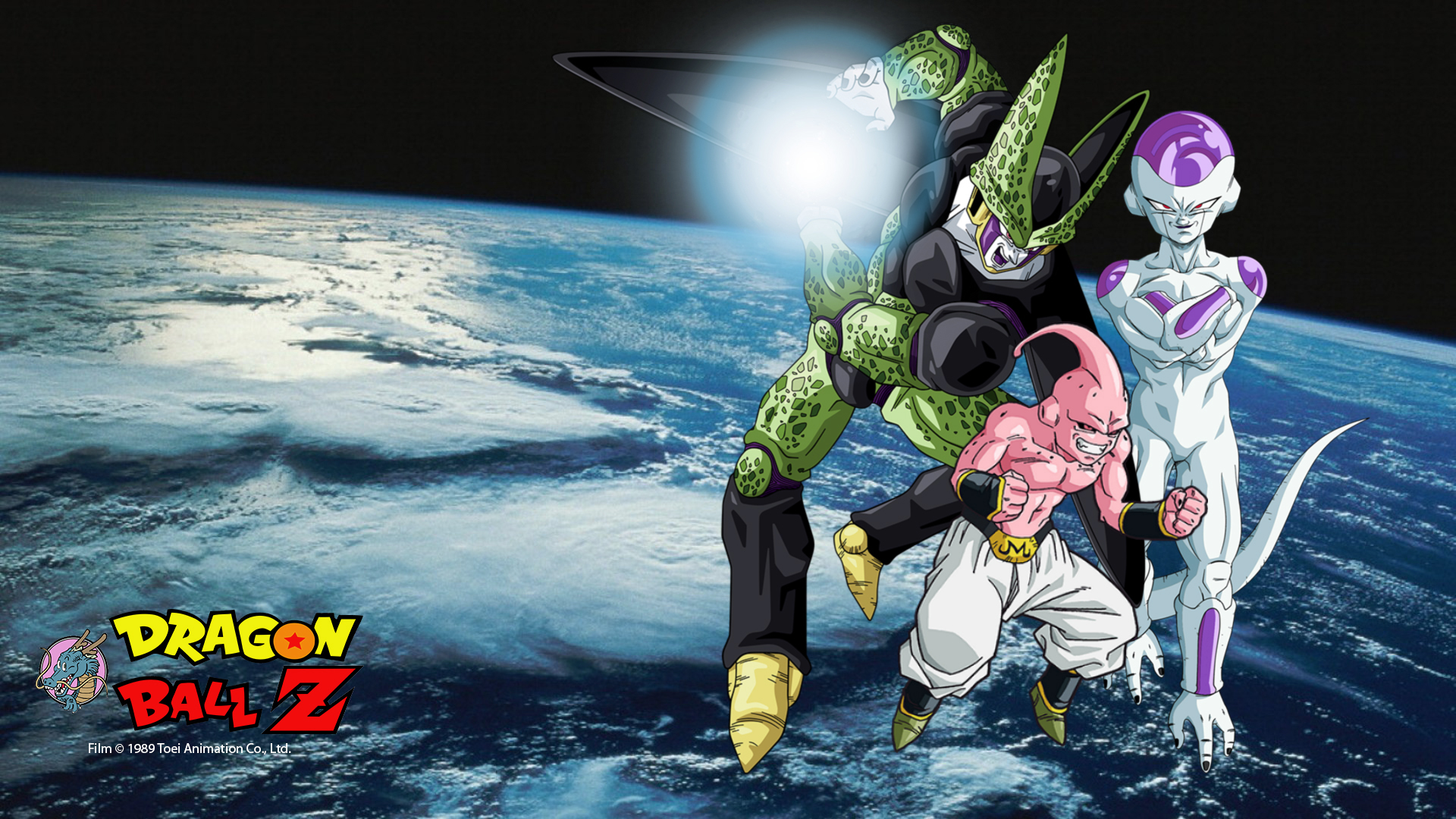 Frieza Cell Buu And Earth Full HD Wallpaper