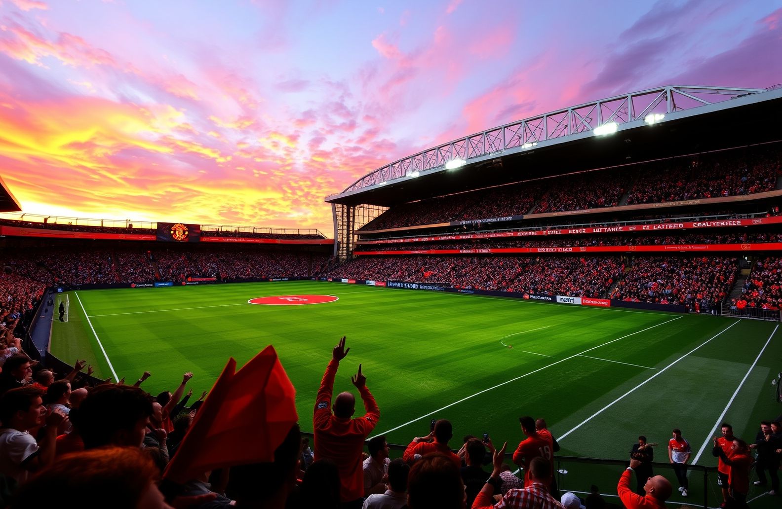 Old Trafford Wallpaper Hd