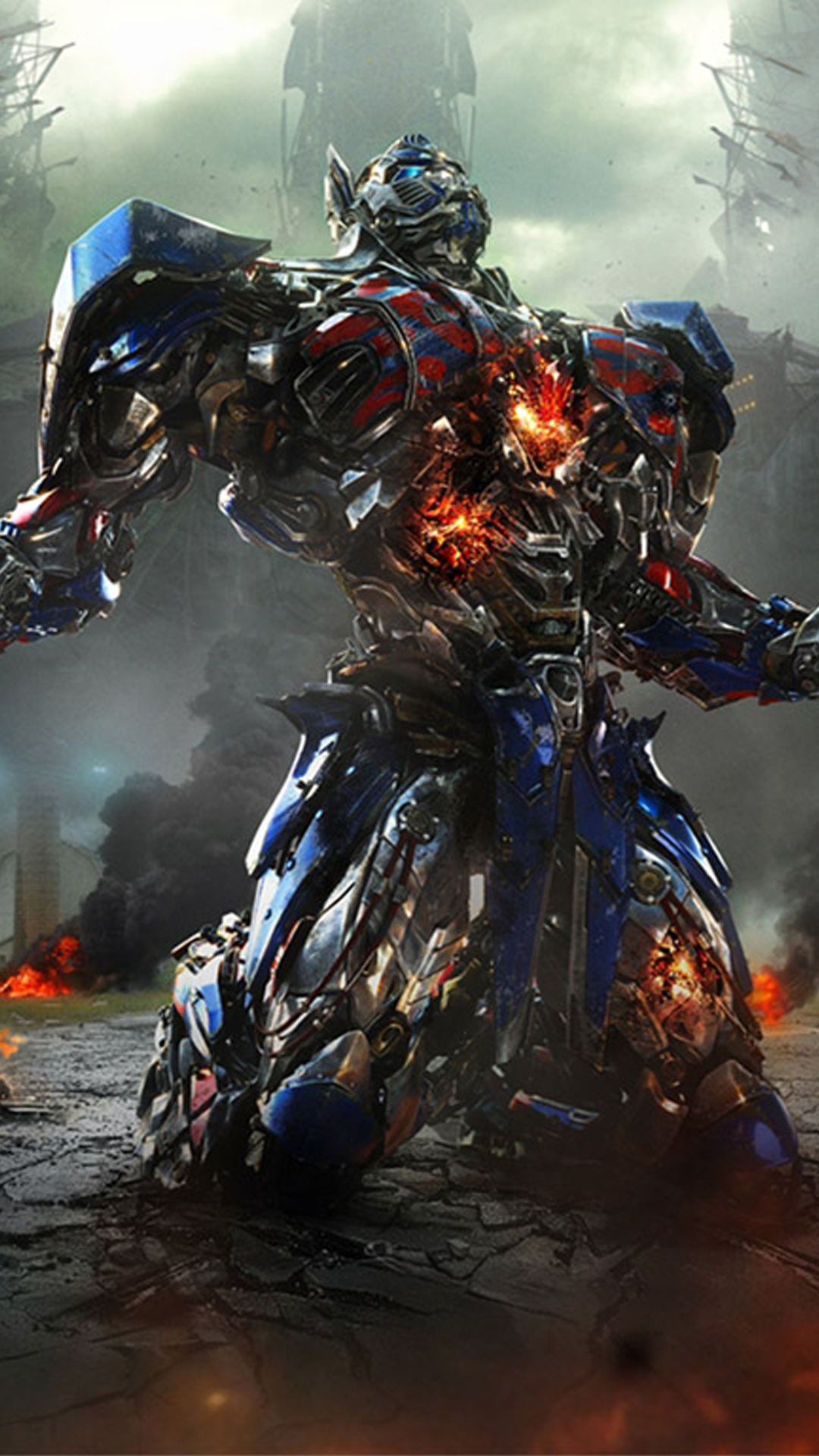 Transformers Optimus Prime Movie Android Wallpaper