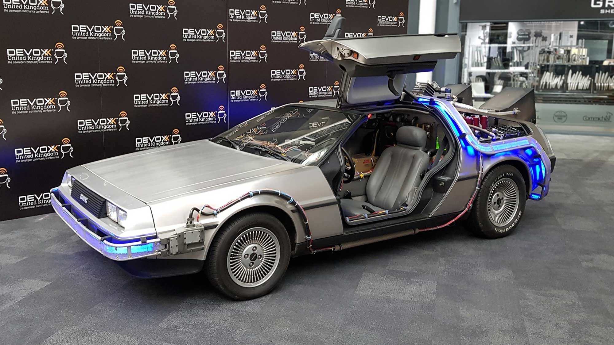 Delorean Time Machine Rental Company Featured Image Wallpaper