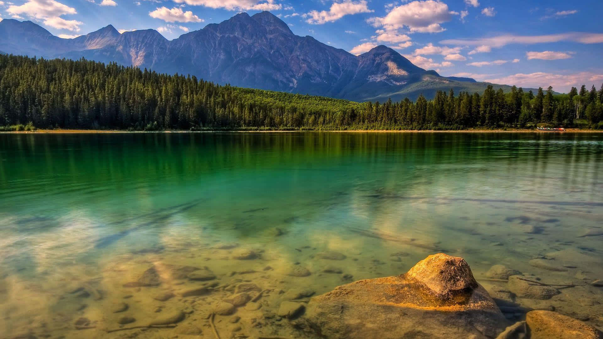 Relaxing River Wallpaper