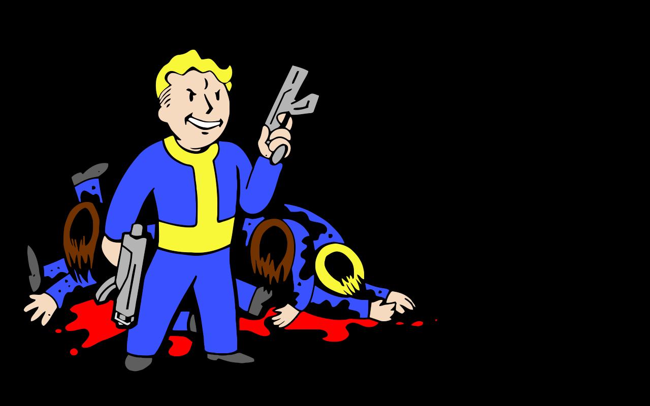 Fallout Vault Boy Hq Wide