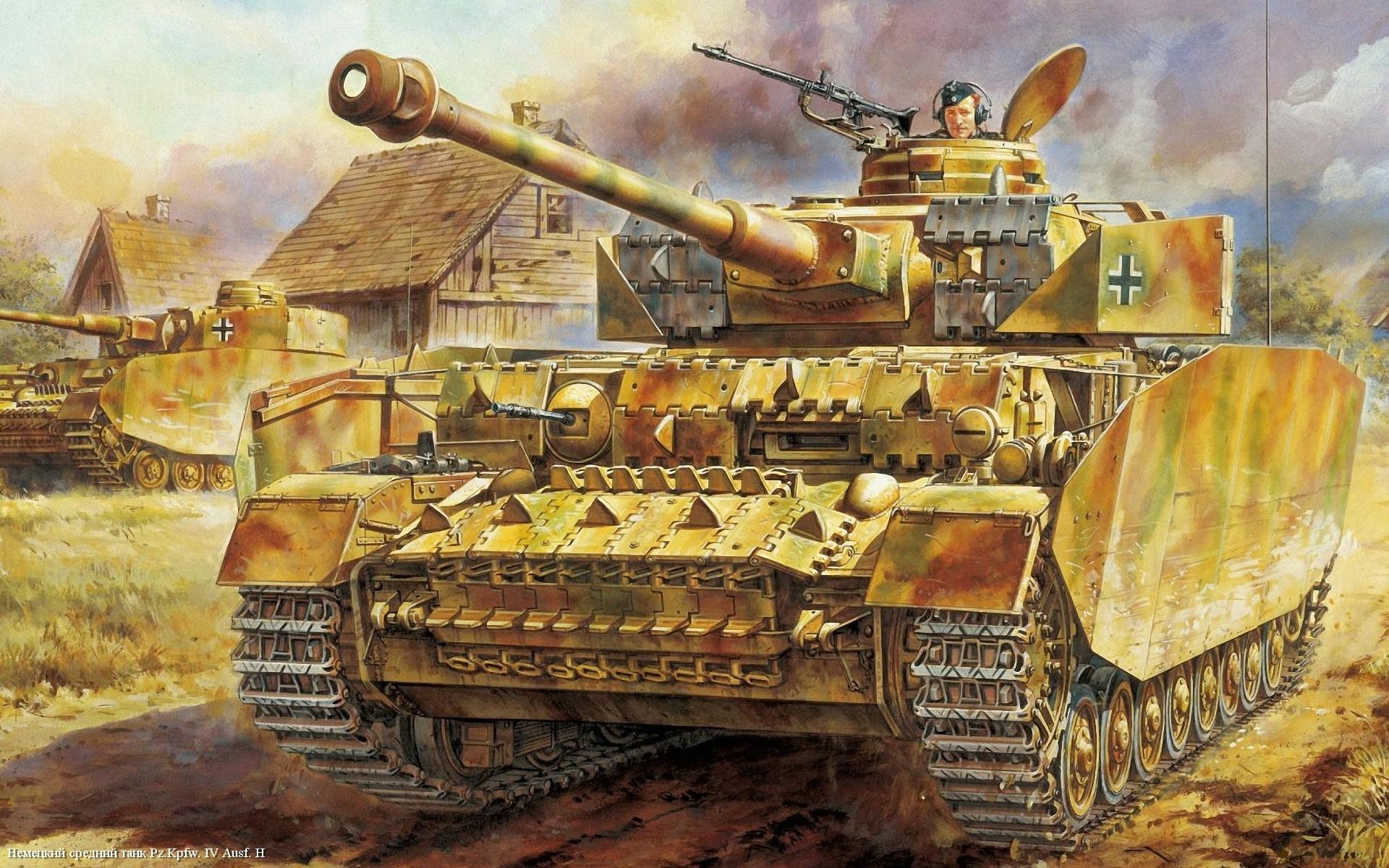 Wallpaper Tank Panzer Iv German Panzerkampfwagen