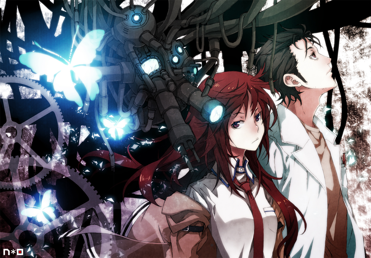 Steins Gate Characters Cool HD Wallpaper Hivewallpaper