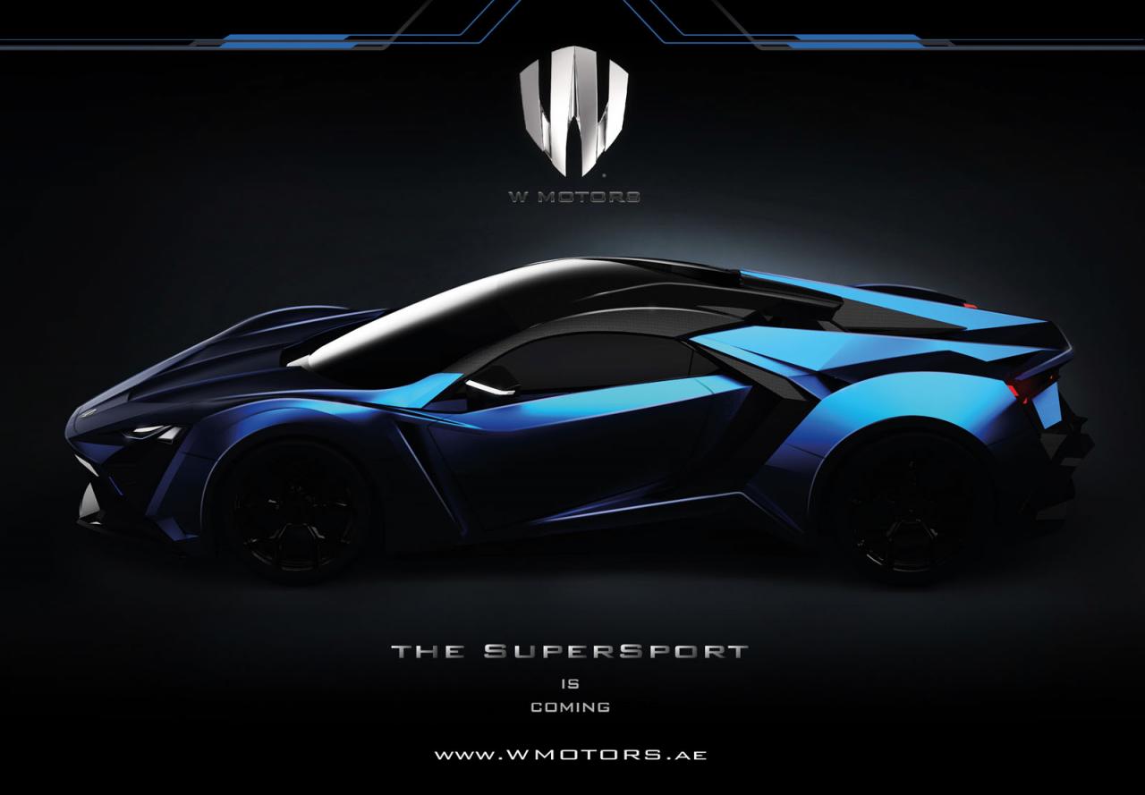 New W Motors Lykan Hypersport Wallpaper Deskto
