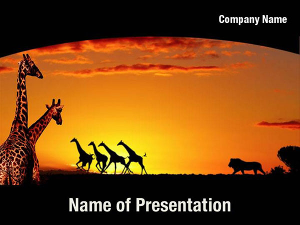 Africa Powerpoint Templates Background