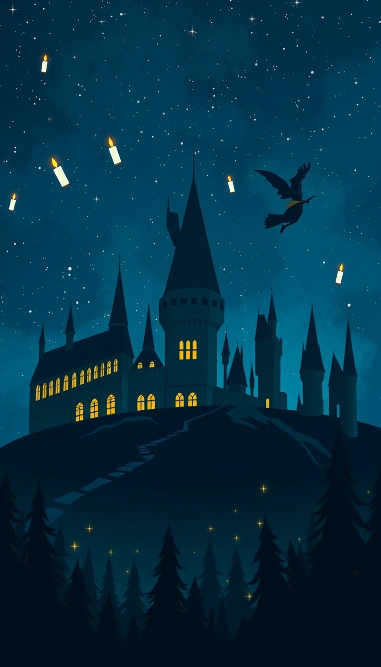 Hogwarts Phone Wallpaper
