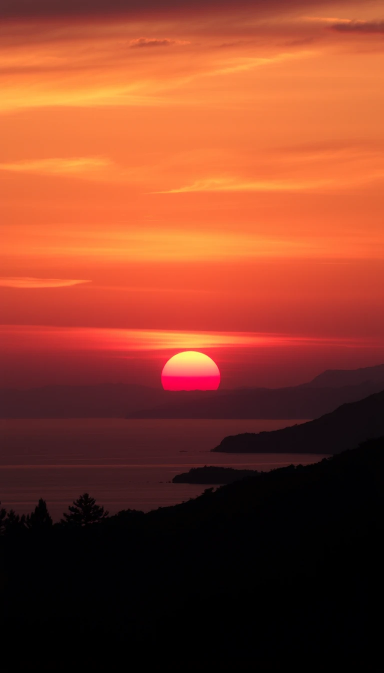 Red Sun Wallpaper