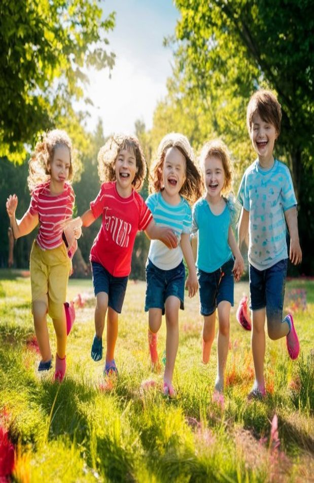 Barefoot Kids Wallpaper