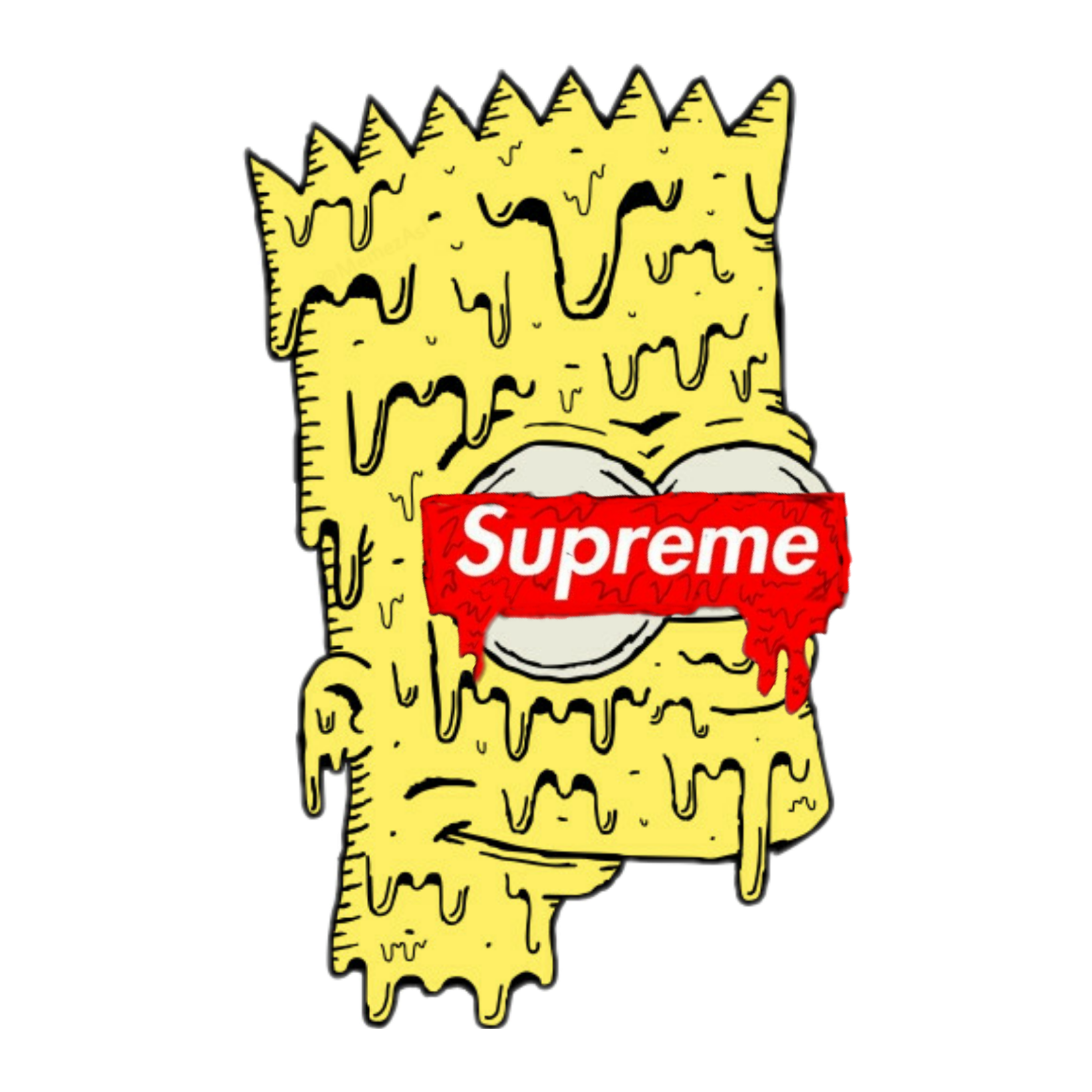 Suprime Supreme Wallpaper Hd Simpson Wallpaper Iphone - Supreme Wallpaper  Bart Simpson is hd wa…