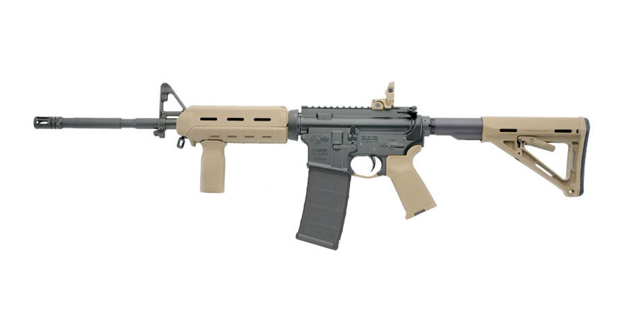 Colt M4 Rifle Shells And Binoculars Wallpaper For Blackberry Playbook