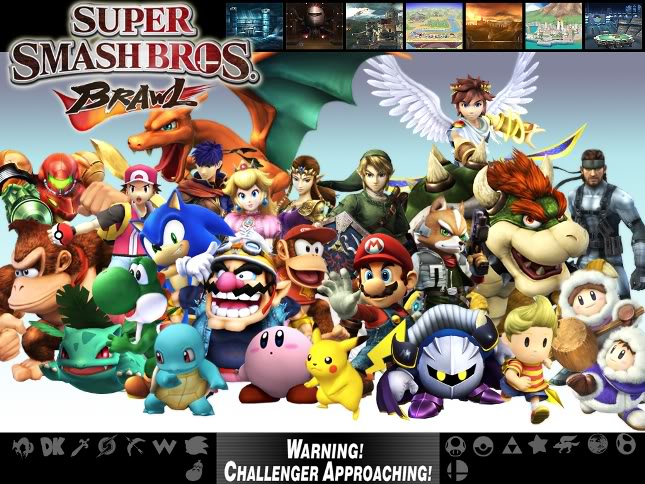 Super Smash Bros Brawl Wallpaper Background Theme Desktop
