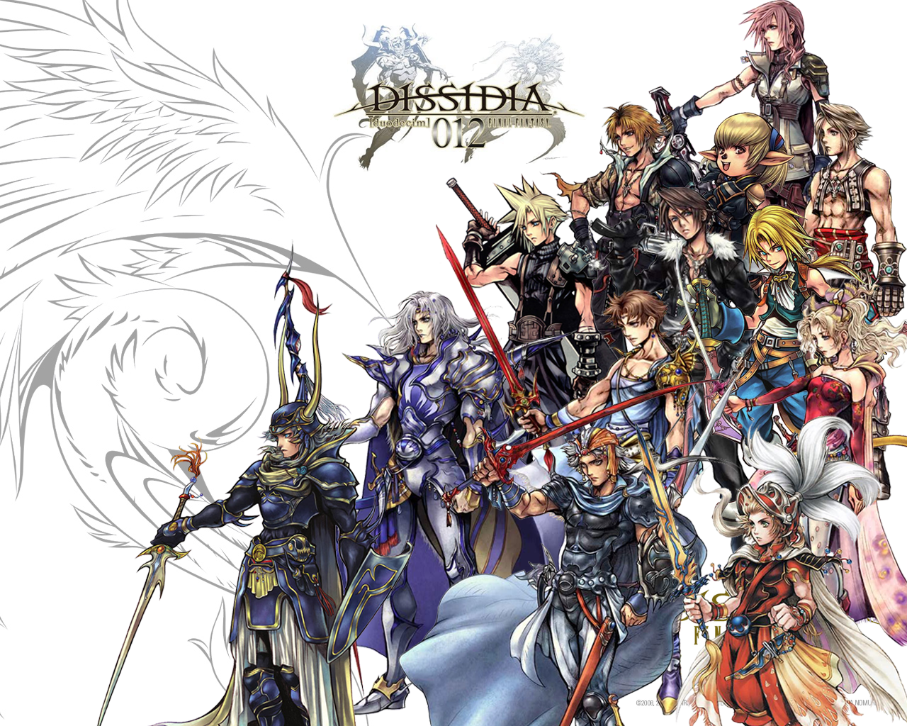 Final Fantasy HD Wallpaper Dissidia Duodecim