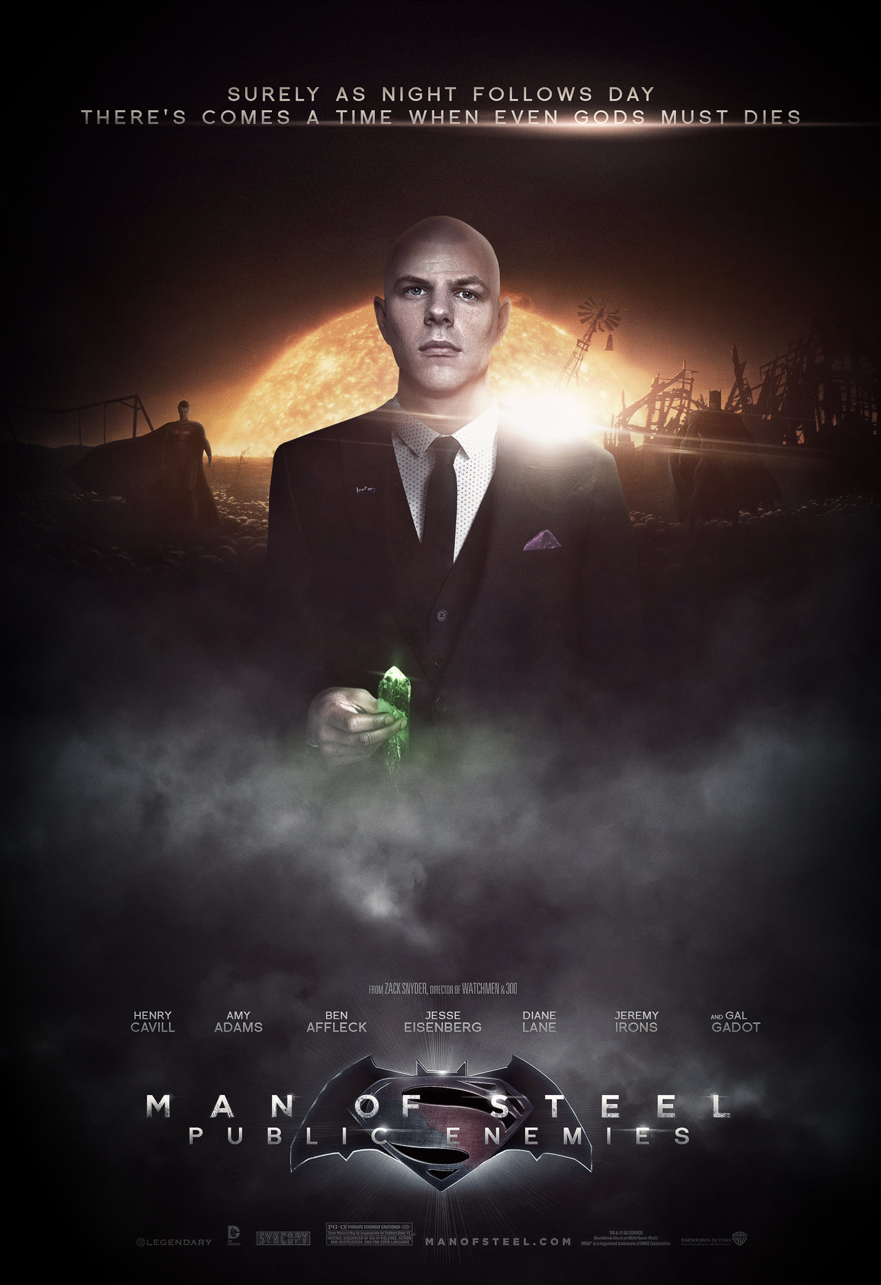 Batman Vs Superman Poster Lex Luthor By Jmattisson Fan Art Wallpaper