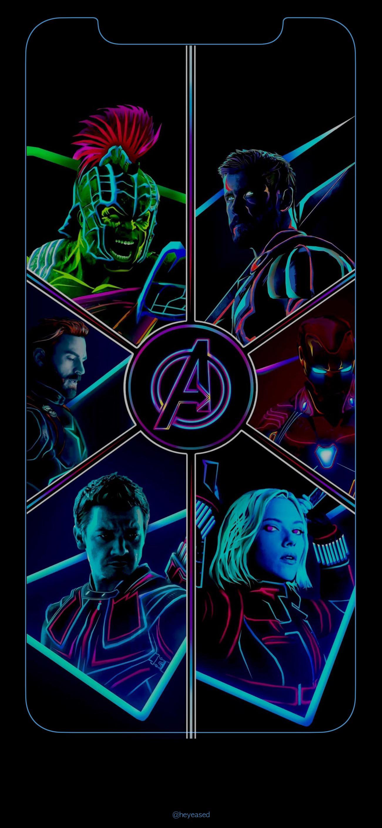 Avengers Wallpaper iPhone X