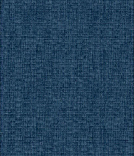 Waverly Cottage Ink Blue Sweet Grass Wallpaper Traditional