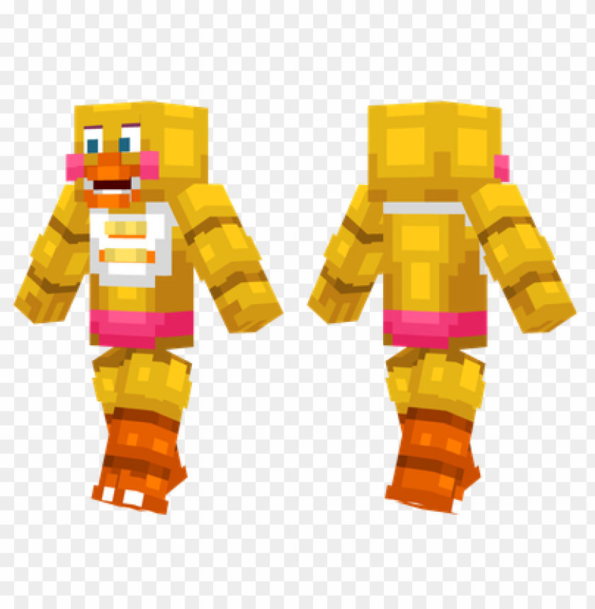Minecraft Skins Toy Chica Skin Png Image With Transparent