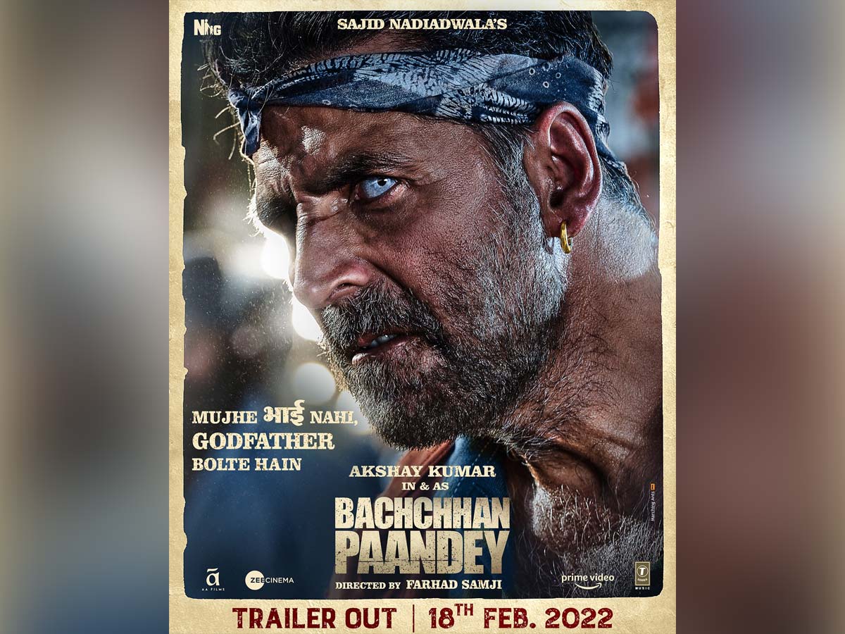 Akshay Kumar S Bachchan Pandey Poster Minacious Look