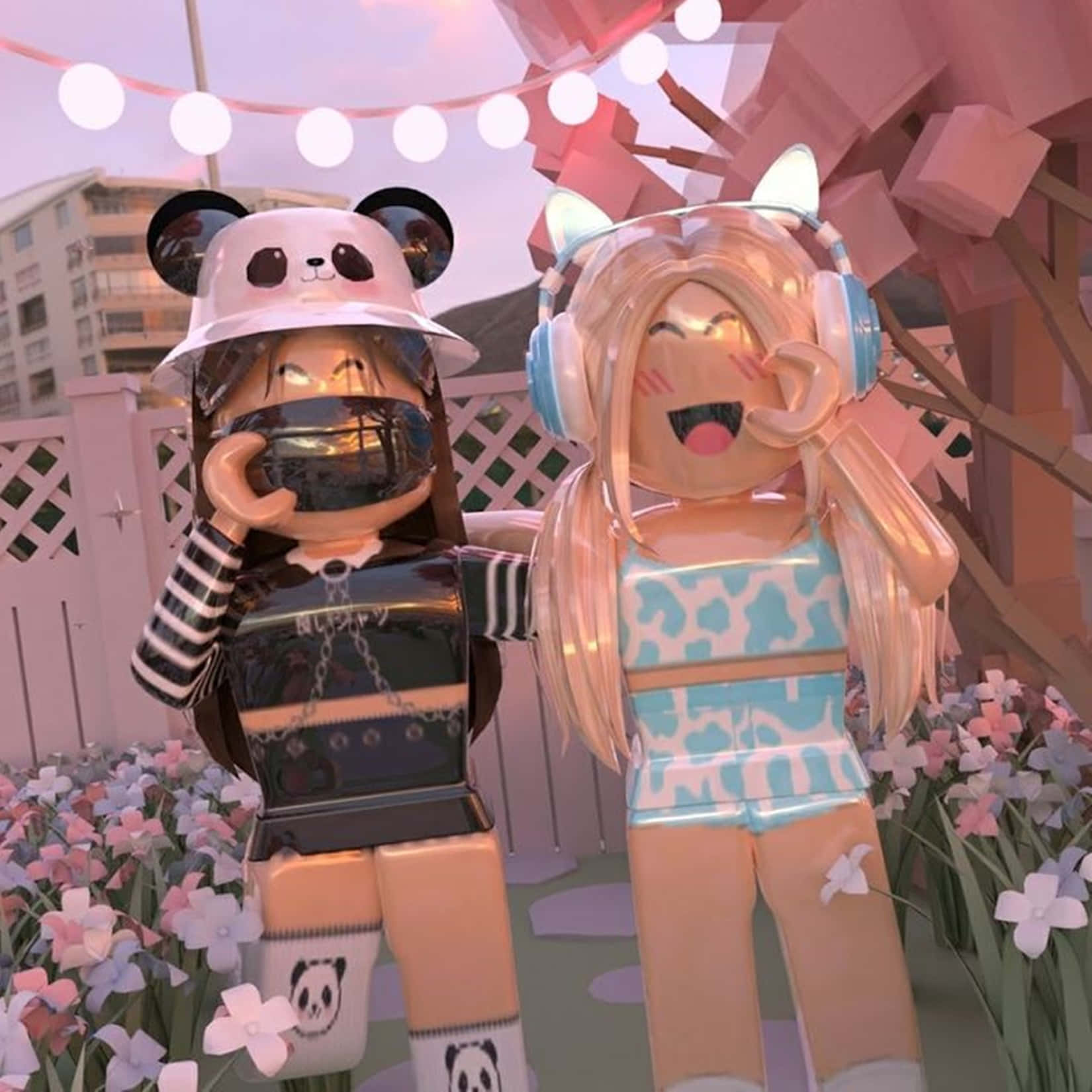 Girl Roblox Character Wallpaper
