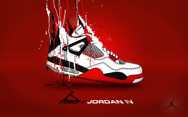 Air Jordans Wallpaper Work In Progress On Student Show