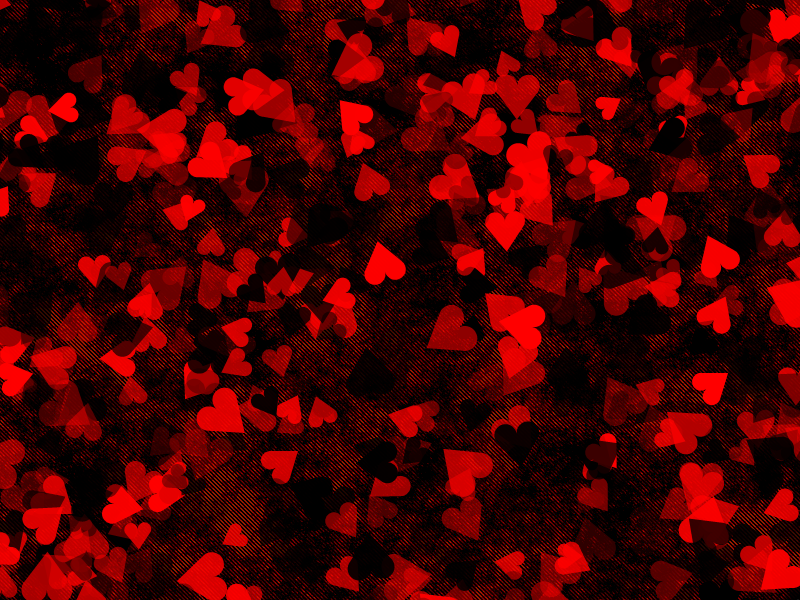 Black And Red Heart Wallpaper Hearts Vs