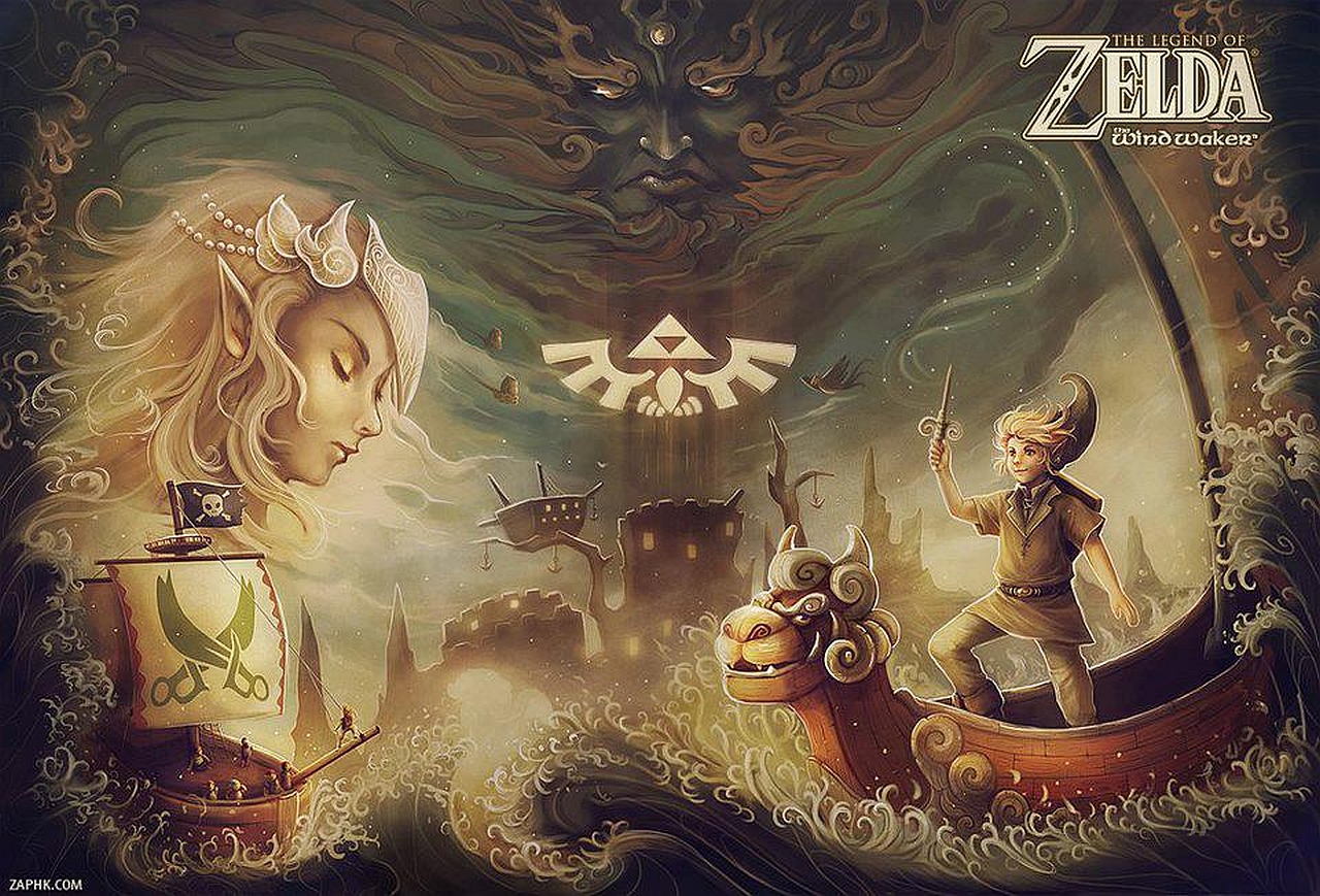  Of Zelda Wind Waker HD Wallpapers Backgrounds