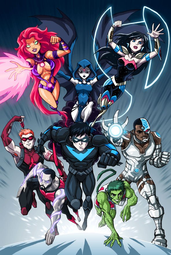 Teen Titans New Wallpaper On