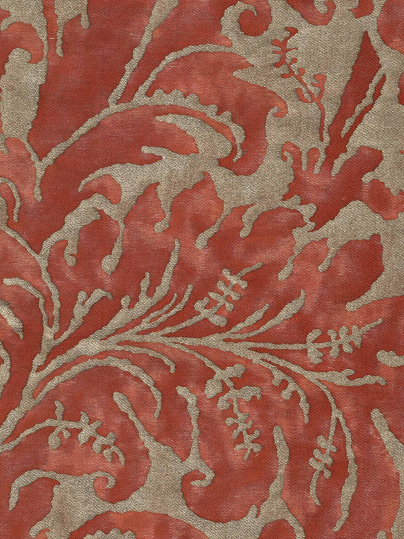 Lucrezia In Bittersweet Silvery Gold Fortuny