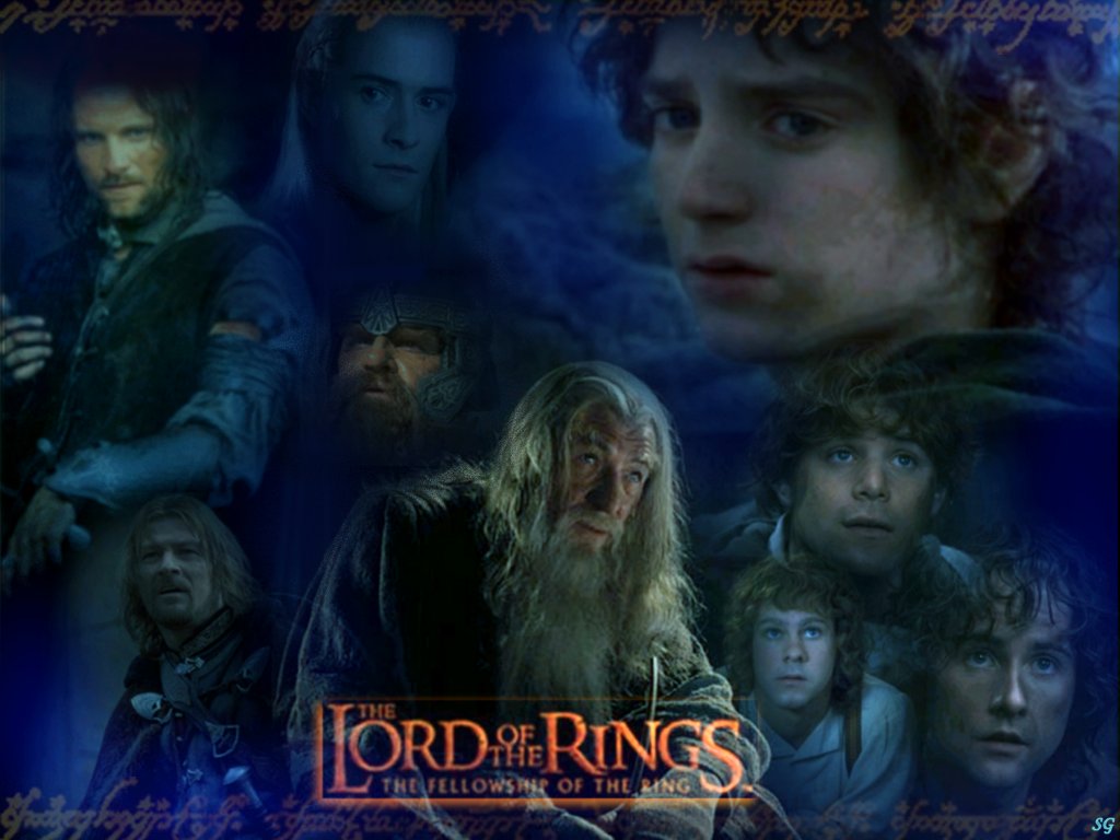 Lord Of The Rings Fellowship Wallpaper Brenda Lauritzen