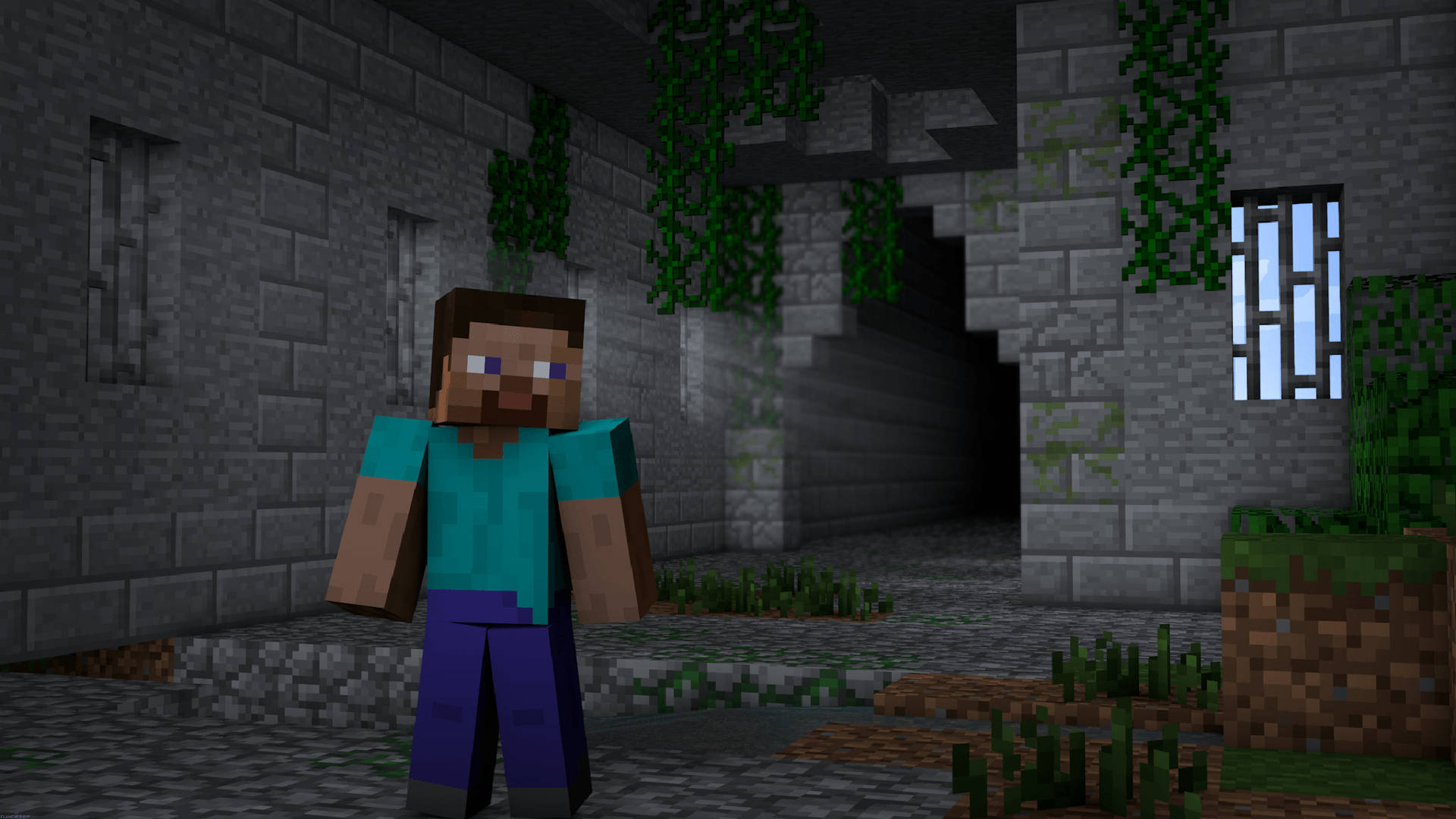 Minecraft Steve Wallpaper
