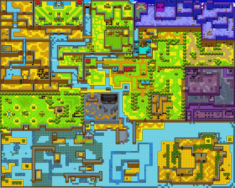 Map Maps Oracle Of Ages Video Games Zelda HD Wallpaper