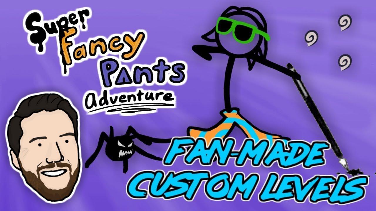🔥 Free download FAN MADE CUSTOM LEVELS Lets Play Super Fancy Pants  Adventure [1280x720] for your Desktop, Mobile & Tablet