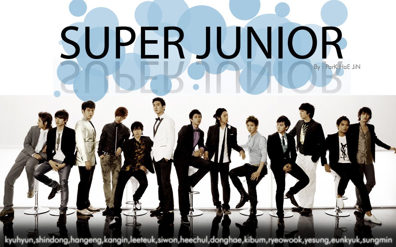 Super Junior Boyband Wallpaper HD