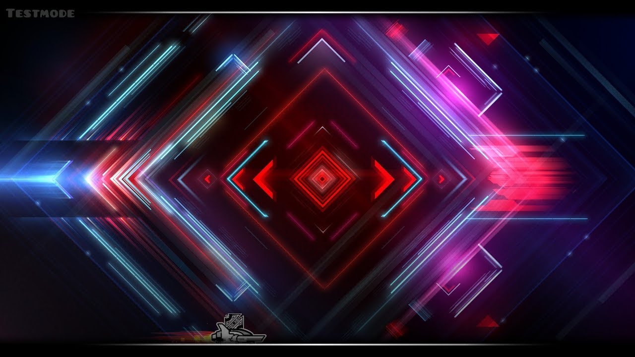 Timelapse Abstract Background Geometry Dash Darwin