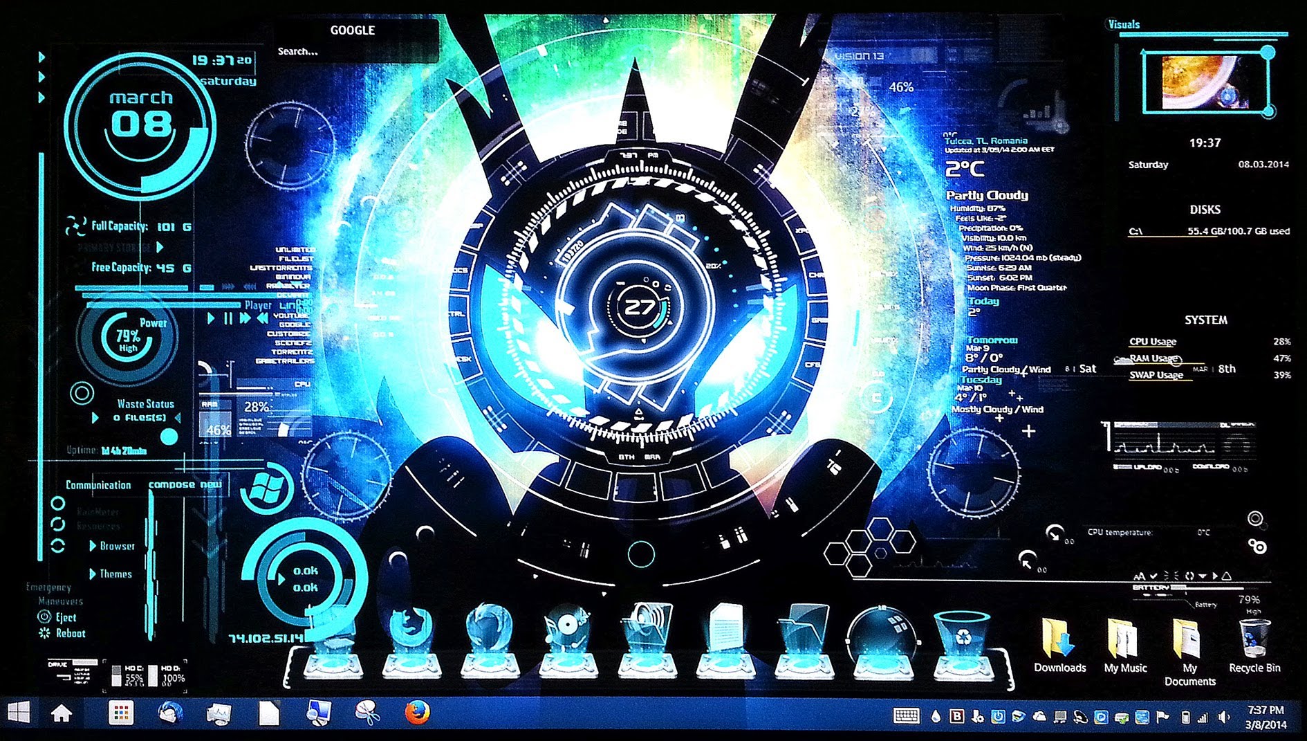 the ultimate jarvis theme windows 10