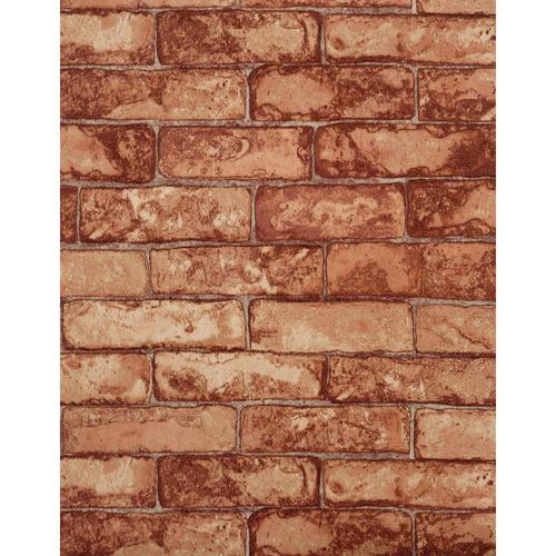 York Wallcoverings Modern Rustic Brick Wallpaper At Menards