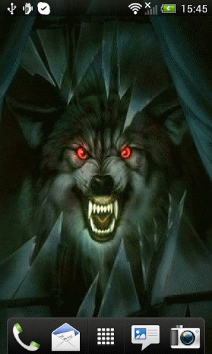 Bigger Wolf Live Wallpaper For Android Screenshot