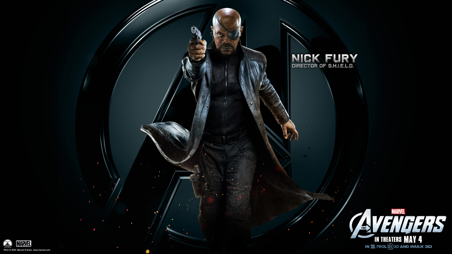 The Avengers Nick Fury HD Wallpaper