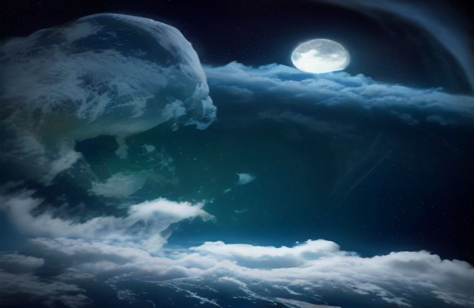 Earth And Moon Live Wallpaper