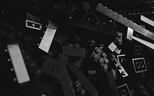 Black Lego wallpaper 1680 x 1050 Flickr   Photo Sharing 500x313