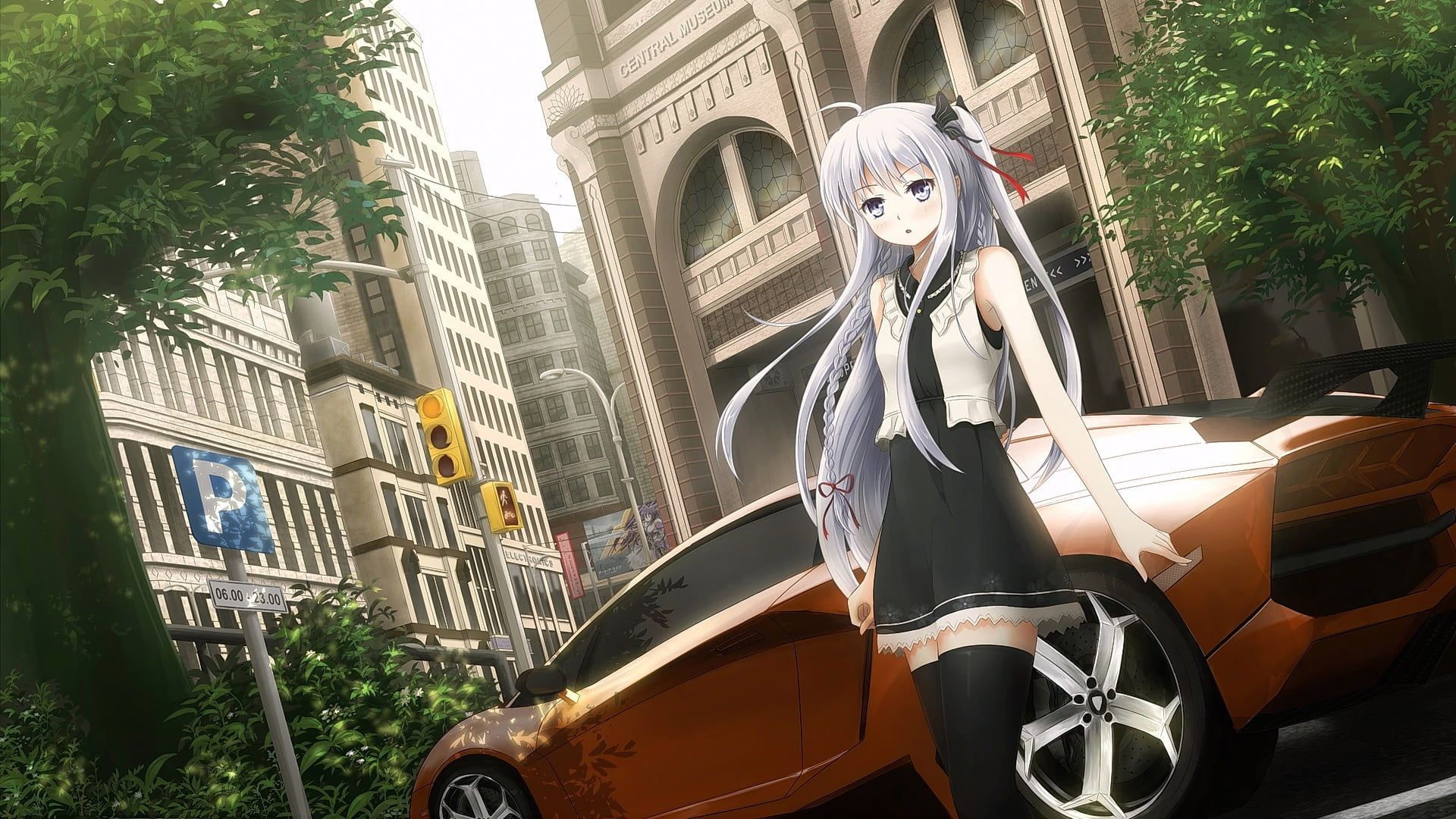 Car Anime Wallpaper Top Background