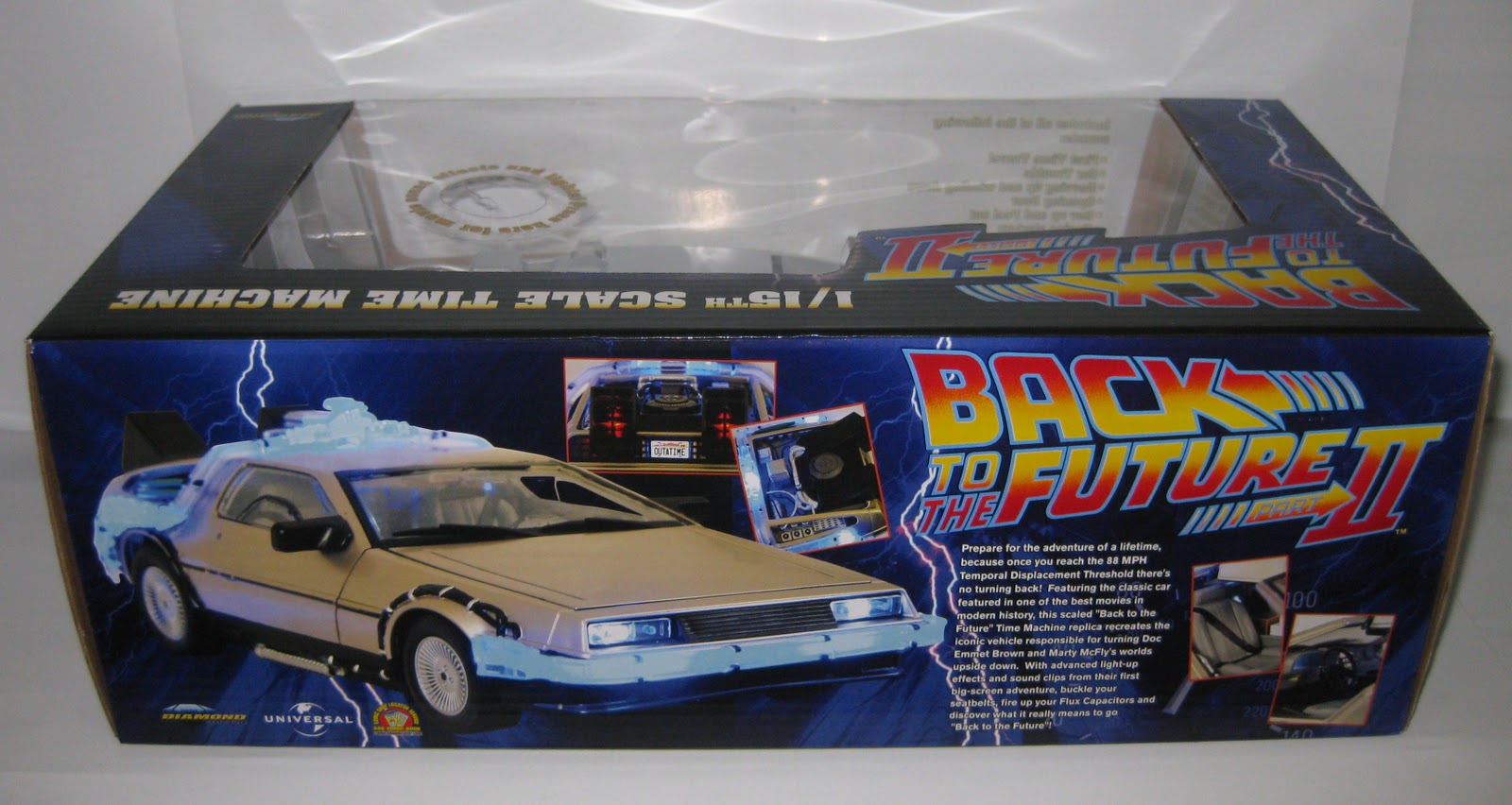 Needless Things Toy Re Back To The Future Part Ii Delorean