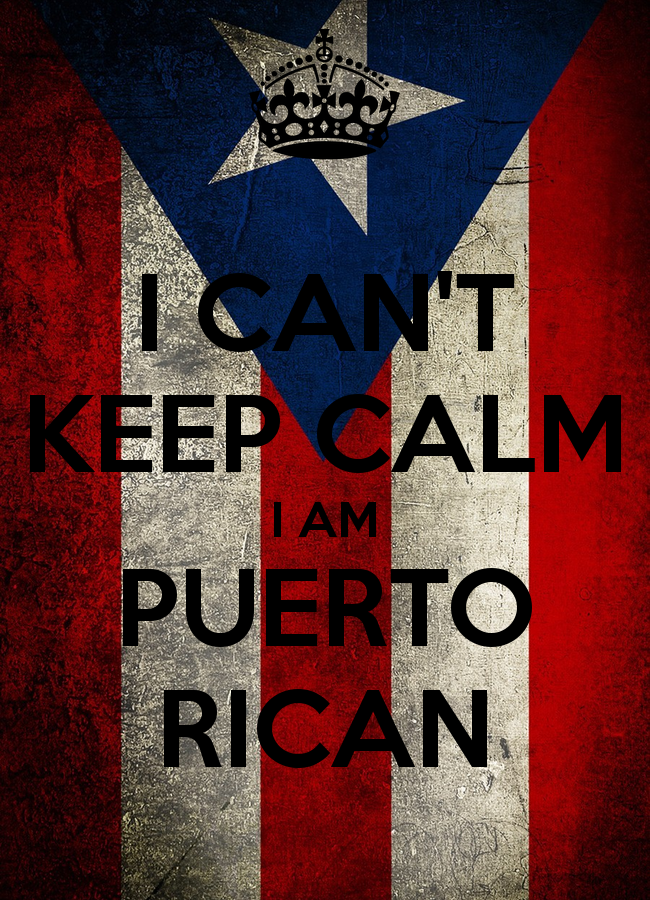 Can T Keep Calm I Am Puerto Rican And Carry On Image
