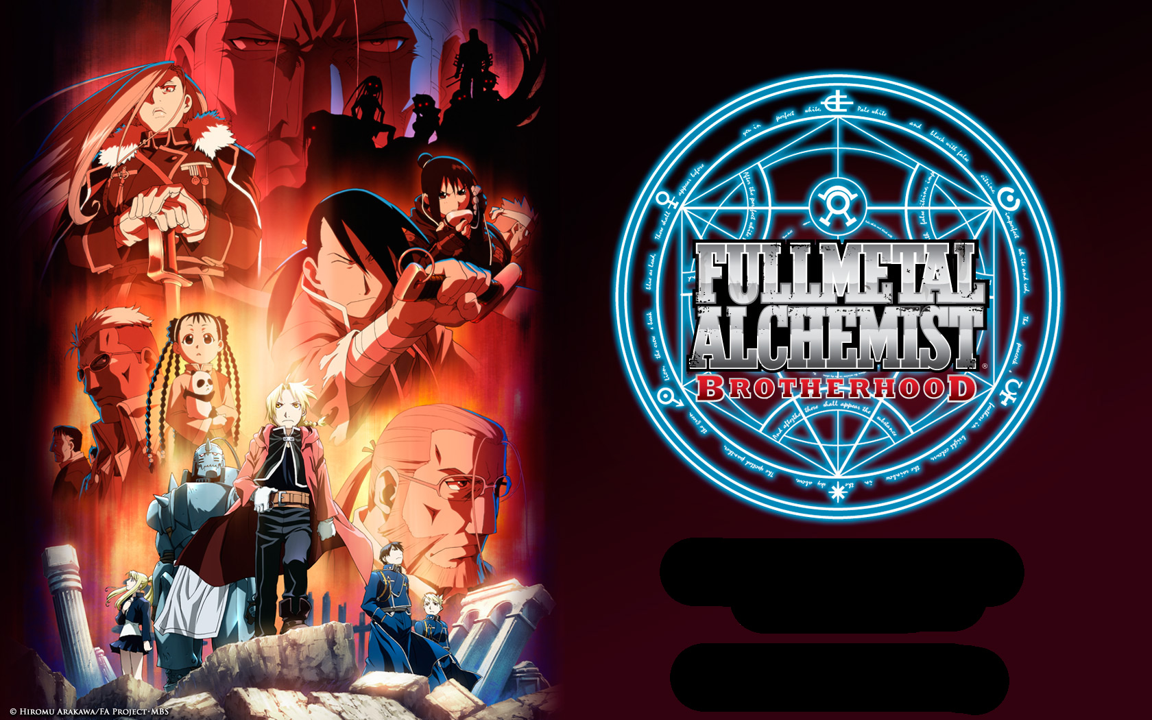 Everything Fullmetal Alchemist Anime