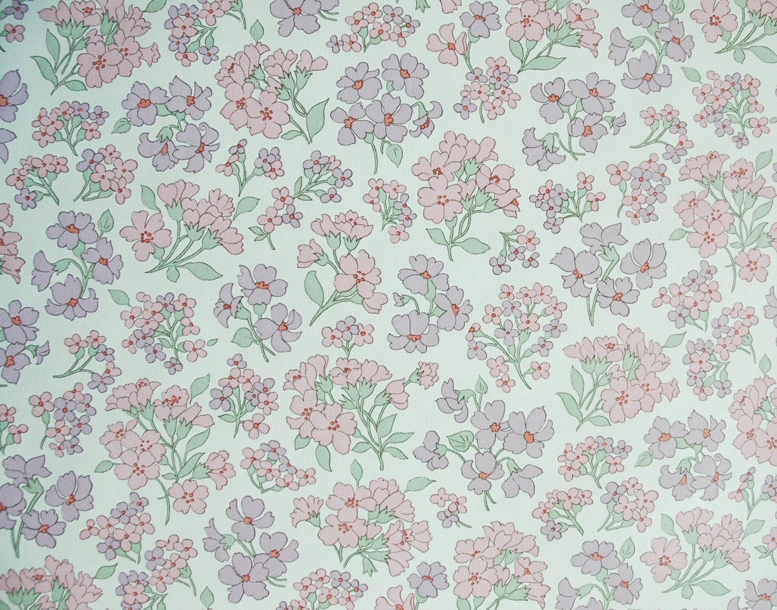 Pastel Floral Wallpaper These Happy