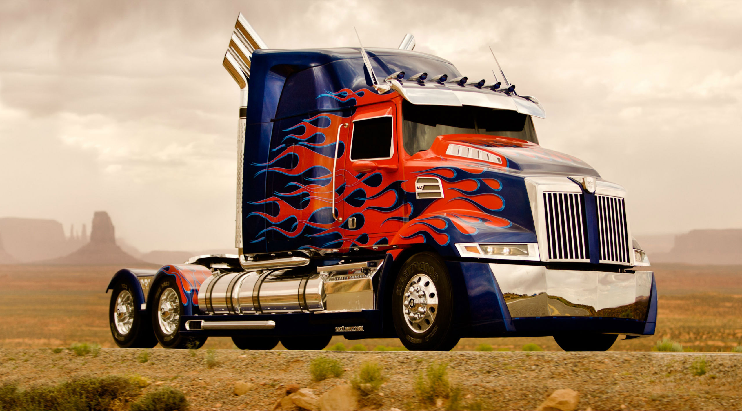  67 Optimus Prime Truck Wallpaper WallpaperSafari