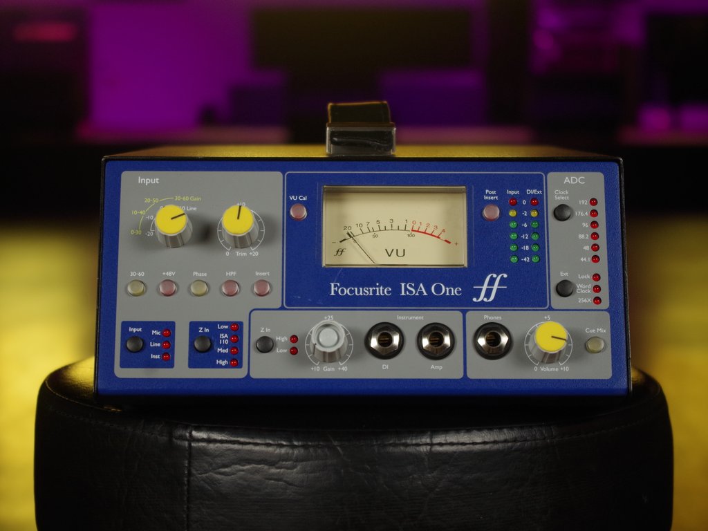 Focusrite Isa One Microphone Preamp With Di Baton Rouge Music